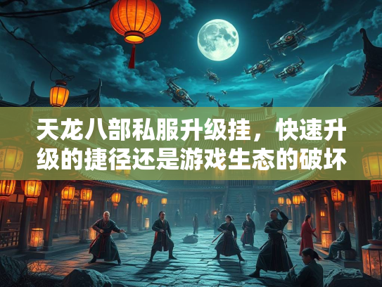 天龙八部私服升级挂，快速升级的捷径还是游戏生态的破坏者？  第3张