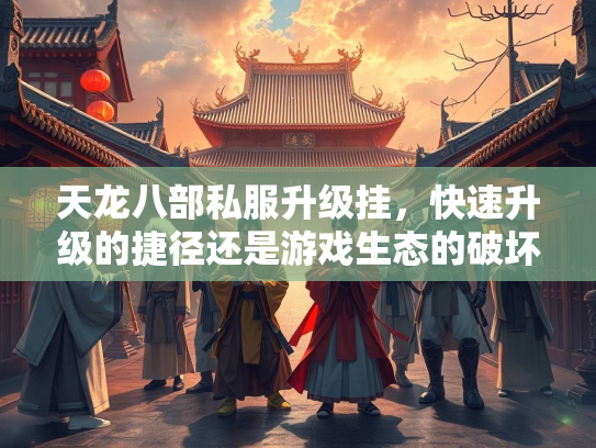 天龙八部私服升级挂，快速升级的捷径还是游戏生态的破坏者？  第4张