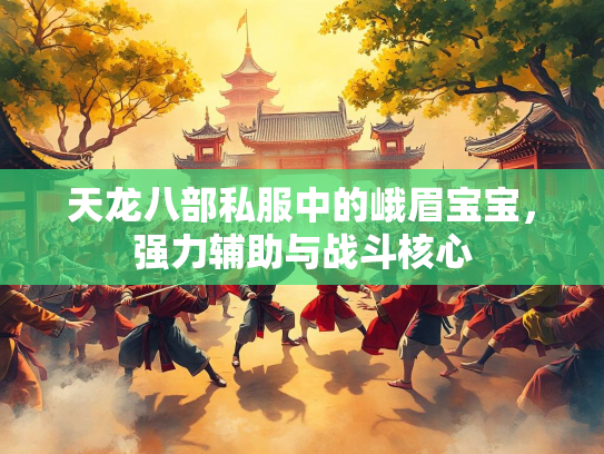 天龙八部私服中的峨眉宝宝，强力辅助与战斗核心  第3张
