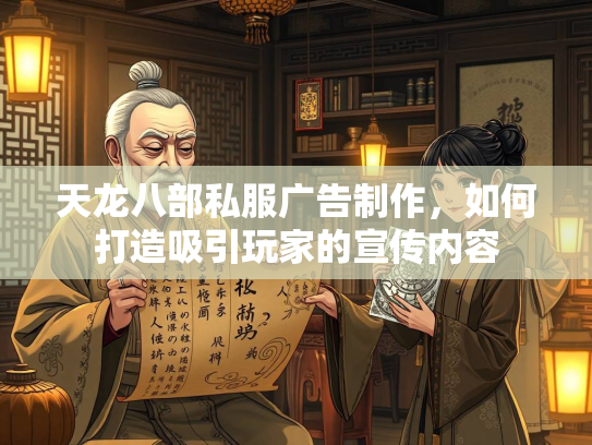 天龙八部私服广告制作，如何打造吸引玩家的宣传内容  第2张
