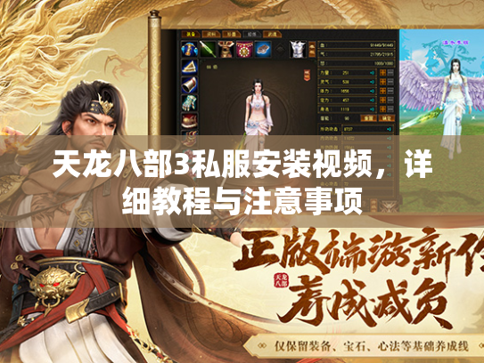 天龙八部3私服安装视频，详细教程与注意事项  第2张