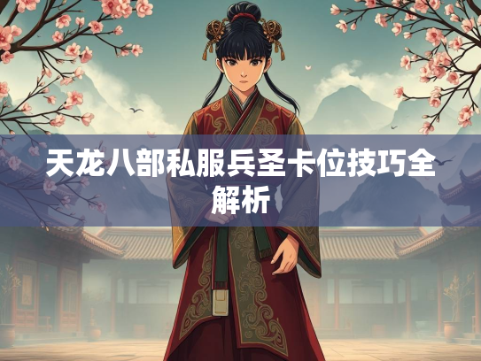 天龙八部私服兵圣卡位技巧全解析  第3张