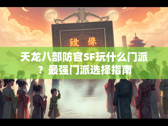 天龙八部防官SF玩什么门派？最强门派选择指南  第2张