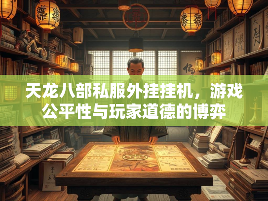 天龙八部私服外挂挂机，游戏公平性与玩家道德的博弈  第1张