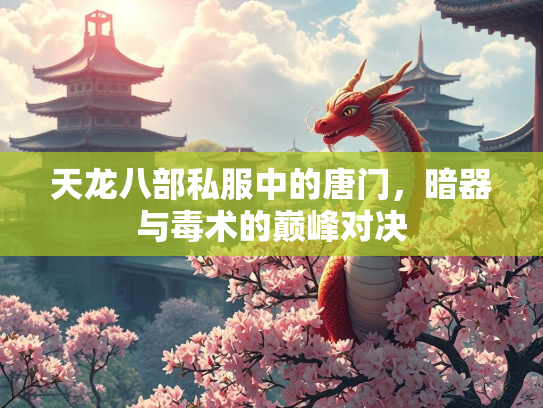 天龙八部私服中的唐门，暗器与毒术的巅峰对决  第2张