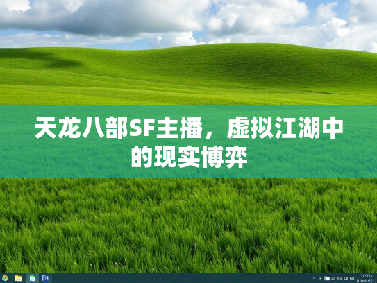 天龙八部SF主播，虚拟江湖中的现实博弈