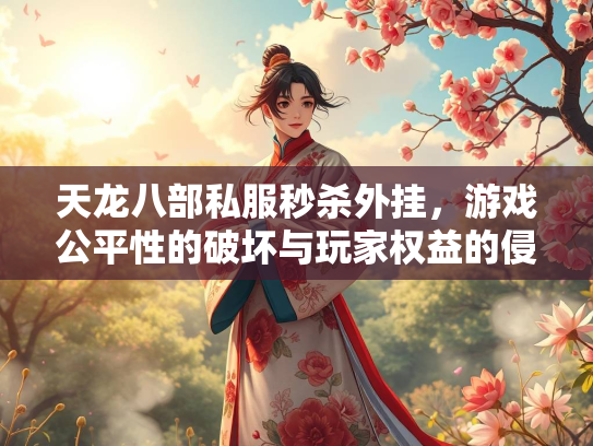 天龙八部私服秒杀外挂，游戏公平性的破坏与玩家权益的侵害  第2张