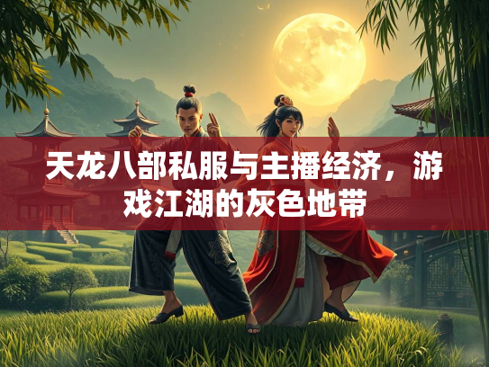 天龙八部私服与主播经济，游戏江湖的灰色地带  第3张