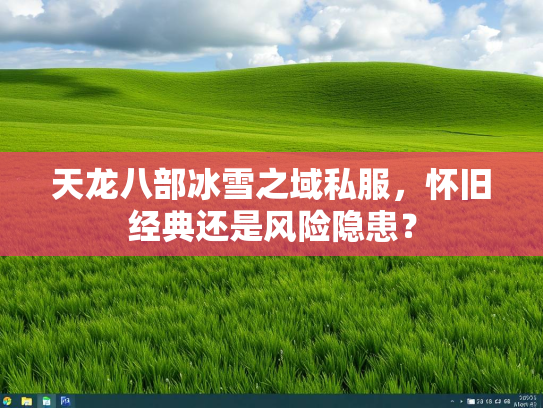 天龙八部冰雪之域私服，怀旧经典还是风险隐患？