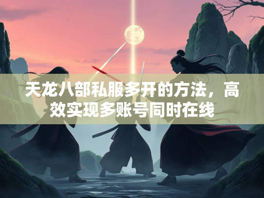 天龙八部私服多开的方法,高效实现多账号同时在线 第2张 天龙八部私服多开的方法,高效实现多账号同时在线 第2张