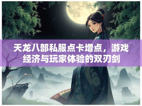 天龙八部私服点卡增点，游戏经济与玩家体验的双刃剑  第3张