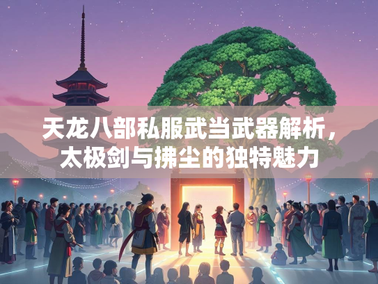 天龙八部私服武当武器解析，太极剑与拂尘的独特魅力  第1张