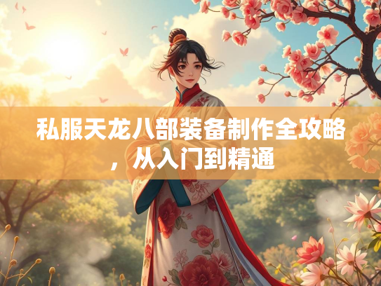 私服天龙八部装备制作全攻略，从入门到精通