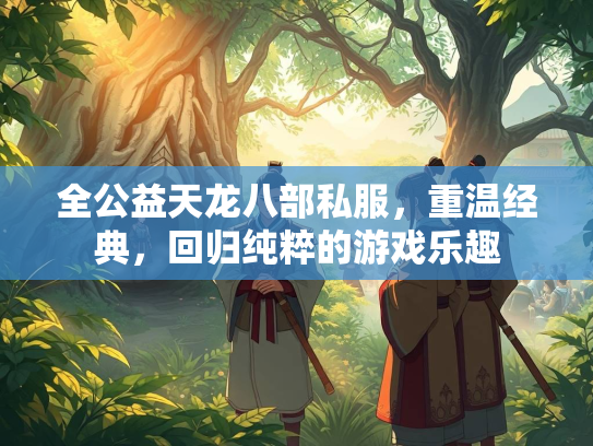 全公益天龙八部私服，重温经典，回归纯粹的游戏乐趣  第3张