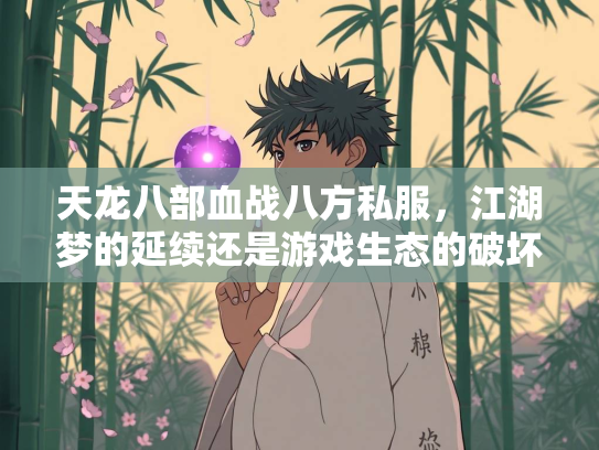天龙八部血战八方私服，江湖梦的延续还是游戏生态的破坏？  第2张
