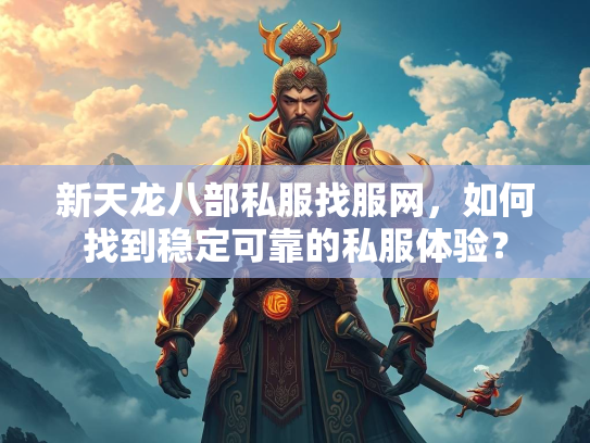 新天龙八部私服找服网，如何找到稳定可靠的私服体验？