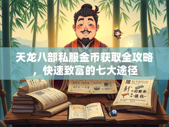 天龙八部私服金币获取全攻略，快速致富的七大途径  第4张