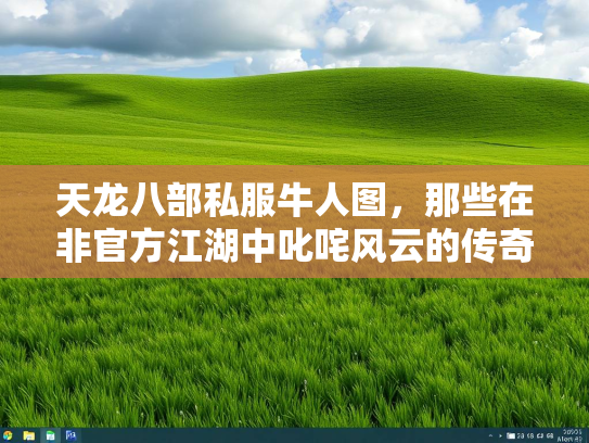 天龙八部私服牛人图，那些在非官方江湖中叱咤风云的传奇玩家
