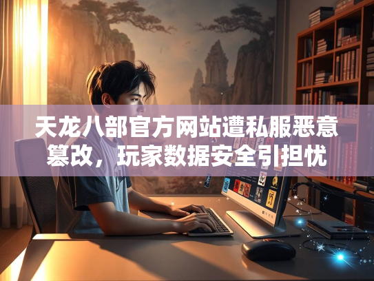 天龙八部官方网站遭私服恶意篡改，玩家数据安全引担忧  第1张