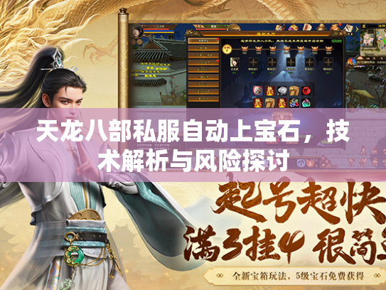 天龙八部私服自动上宝石，技术解析与风险探讨