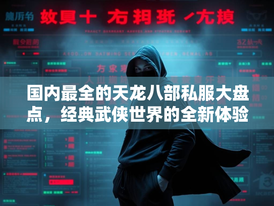 国内最全的天龙八部私服大盘点，经典武侠世界的全新体验  第1张