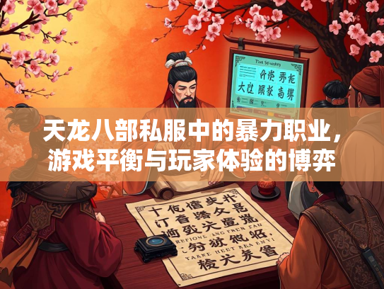 天龙八部私服中的暴力职业，游戏平衡与玩家体验的博弈  第1张