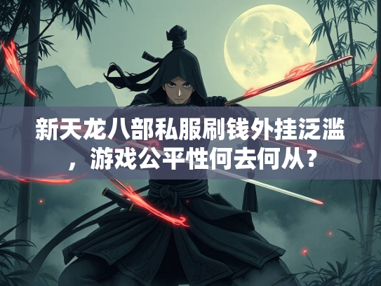新天龙八部私服刷钱外挂泛滥，游戏公平性何去何从？  第2张