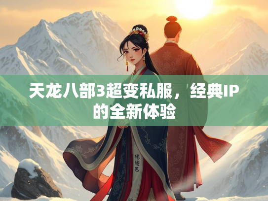 天龙八部3超变私服，经典IP的全新体验  第1张