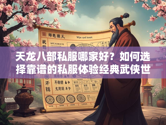 天龙八部私服哪家好？如何选择靠谱的私服体验经典武侠世界  第3张