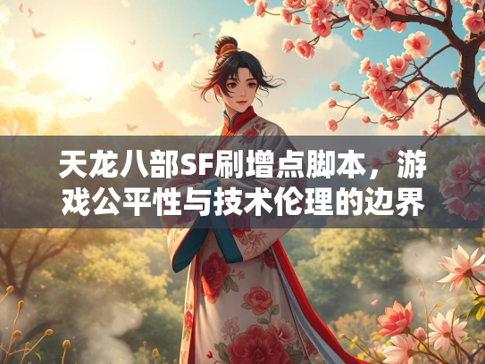 天龙八部SF刷增点脚本，游戏公平性与技术伦理的边界