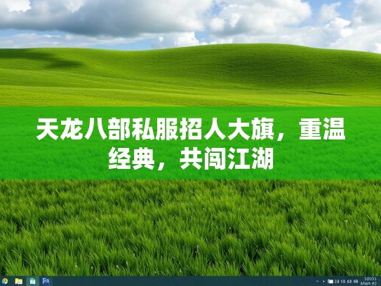 天龙八部私服招人大旗，重温经典，共闯江湖  第2张