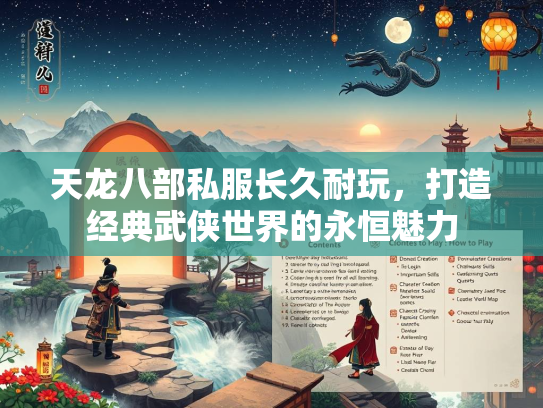 天龙八部私服长久耐玩，打造经典武侠世界的永恒魅力  第1张