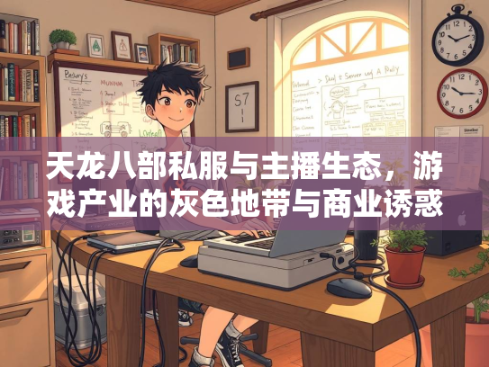 天龙八部私服与主播生态，游戏产业的灰色地带与商业诱惑  第2张