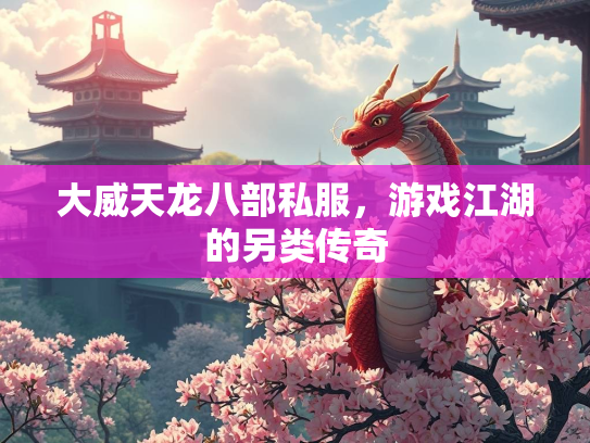 大威天龙八部私服，游戏江湖的另类传奇  第3张