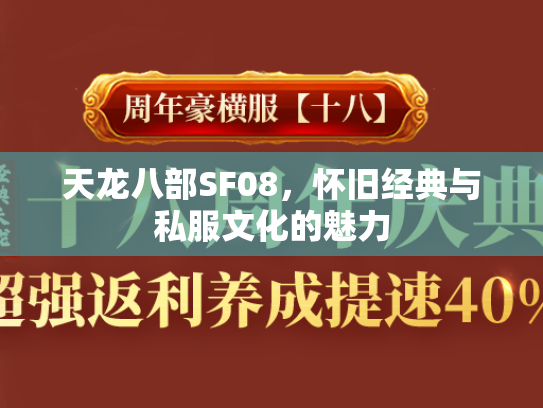 天龙八部SF08，怀旧经典与私服文化的魅力  第2张