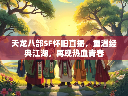 天龙八部SF怀旧直播，重温经典江湖，再现热血青春