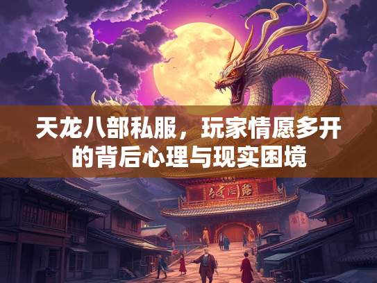 天龙八部私服，玩家情愿多开的背后心理与现实困境