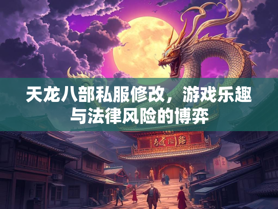 天龙八部私服修改，游戏乐趣与法律风险的博弈