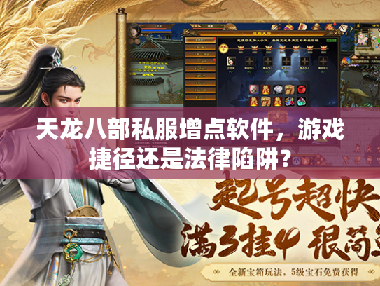 天龙八部私服增点软件，游戏捷径还是法律陷阱？