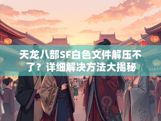 天龙八部SF白色文件解压不了？详细解决方法大揭秘  第2张