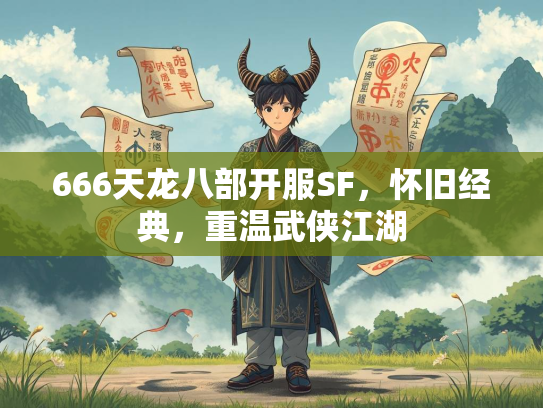 666天龙八部开服SF，怀旧经典，重温武侠江湖