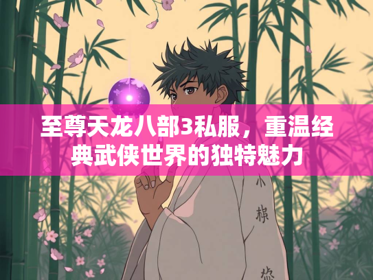 至尊天龙八部3私服，重温经典武侠世界的独特魅力  第1张