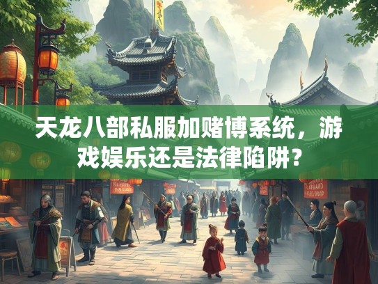 天龙八部私服加赌博系统，游戏娱乐还是法律陷阱？