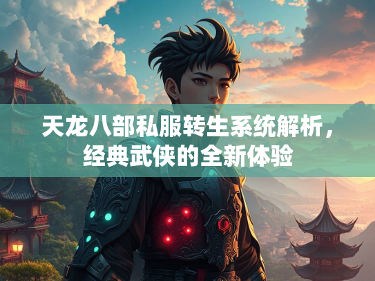 天龙八部私服转生系统解析，经典武侠的全新体验  第3张