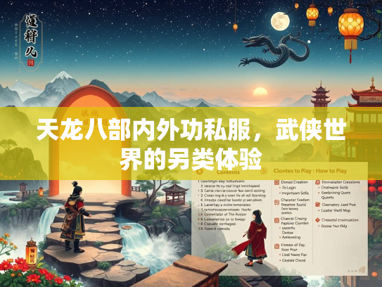天龙八部内外功私服，武侠世界的另类体验  第2张