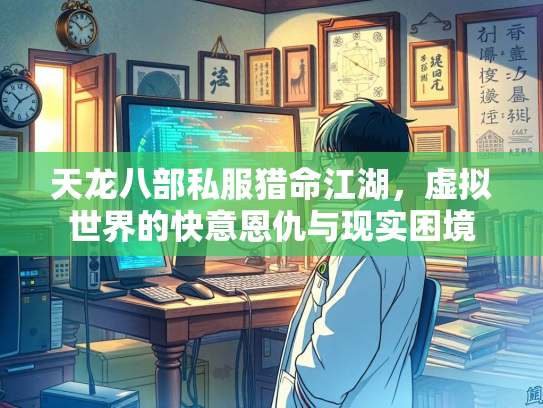 天龙八部私服猎命江湖，虚拟世界的快意恩仇与现实困境  第4张