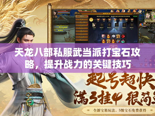 天龙八部私服武当派打宝石攻略，提升战力的关键技巧