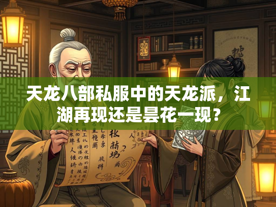 天龙八部私服中的天龙派，江湖再现还是昙花一现？  第4张