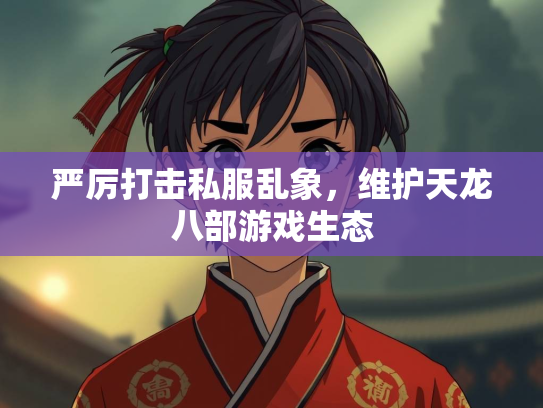严厉打击私服乱象，维护天龙八部游戏生态  第1张