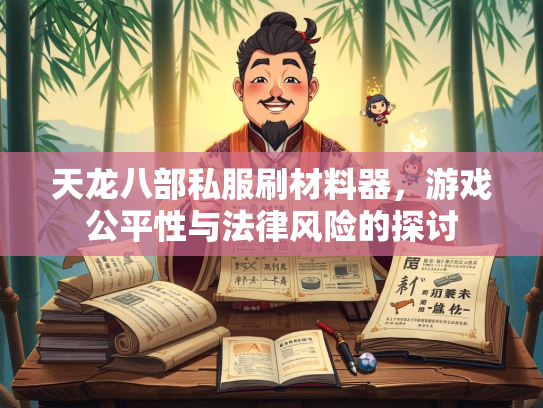 天龙八部私服刷材料器，游戏公平性与法律风险的探讨